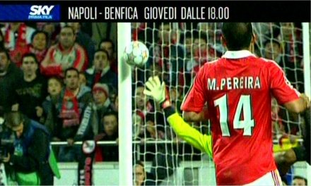 Sky ha acquisito i diritti in esclusiva per il satellite di ÂNapoli-Benfica, match di andata del primo turno della Coppa UEFA 2008-2009. 