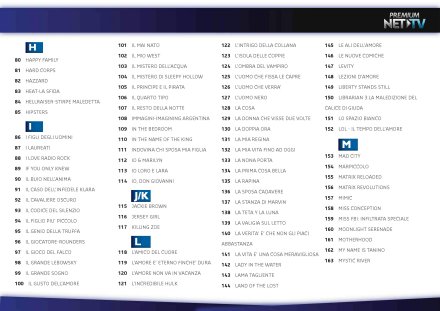 Mediaset Premium Net TV, in anteprima i primi 200 titoli disponibili da domani