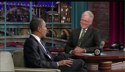Barack Obama da Letterman: su SKY Uno la puntata integrale oggi alle 20