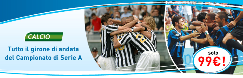 Ticket Calcio Sky a 99 