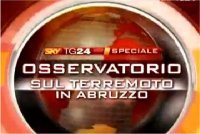''L'Osservatorio sul terremoto d'Abruzzo'' ogni giorno a Sky Tg24 Mattina