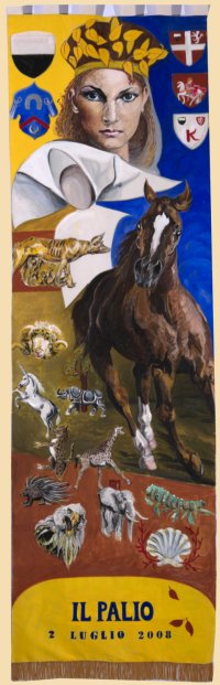 Immagine di Palio di Siena Luglio 2008, oggi pomeriggio in diretta su Rai Due