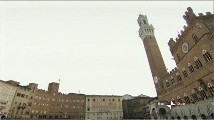 Palio di Siena - Agosto 2009 dalla Piazza del Campo in diretta su Rai Uno