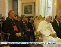Immagine di Papa Benedetto XIV apprezza la fiction Rai su Sant&#039;Agostino
