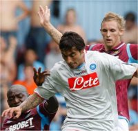 Calcio in Tv - Napoli v Racing Santander in diretta PPV su SKY Calcio 1