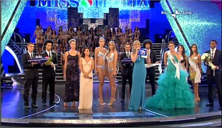 Eletta Miss Italia 2009: � la calabrese Maria Perrusi, seconda Mirella Sessa