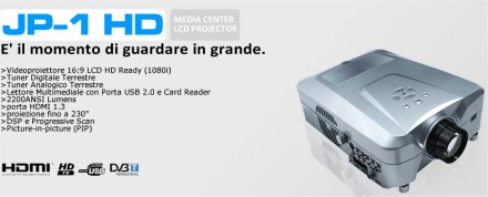 Immagine di Il videoproiettore LCD Jepssen JP-1 HD: guardare in grande