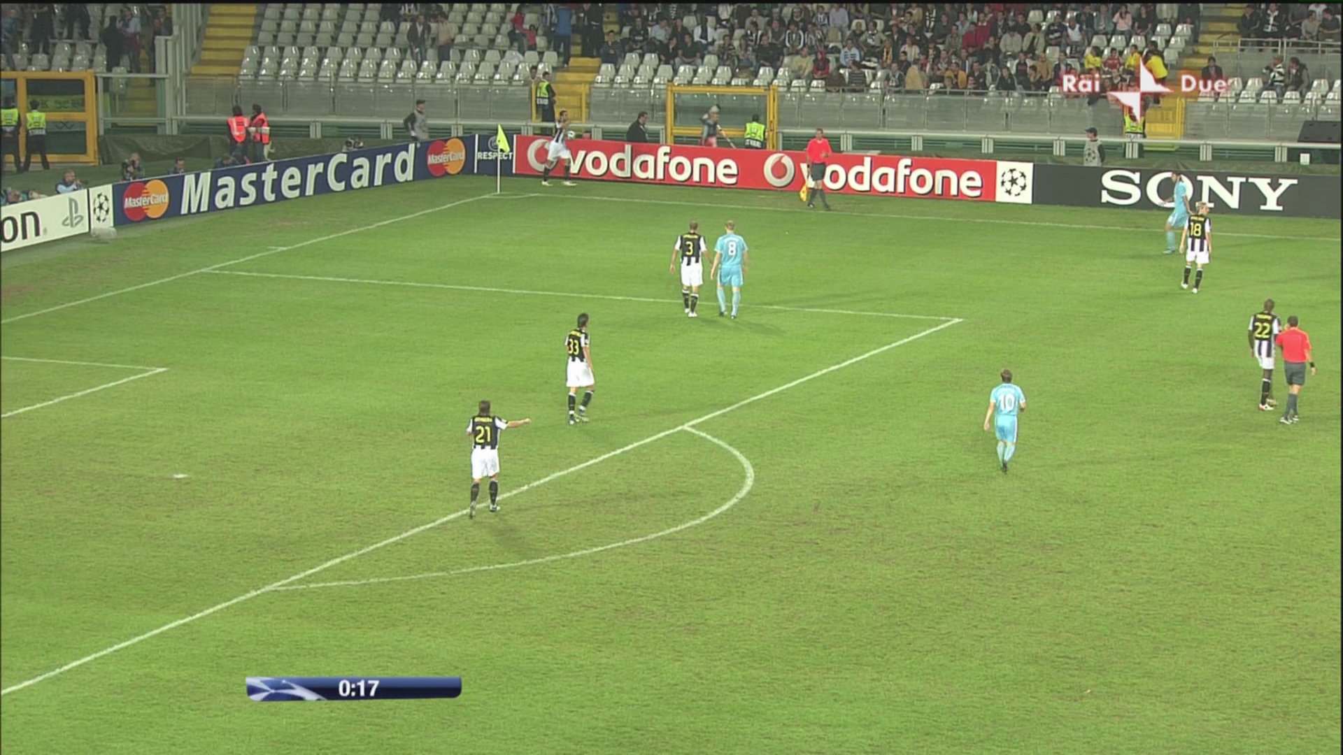 Immagine di RAI HD: immagini di Juventus - Zenit di Champions League