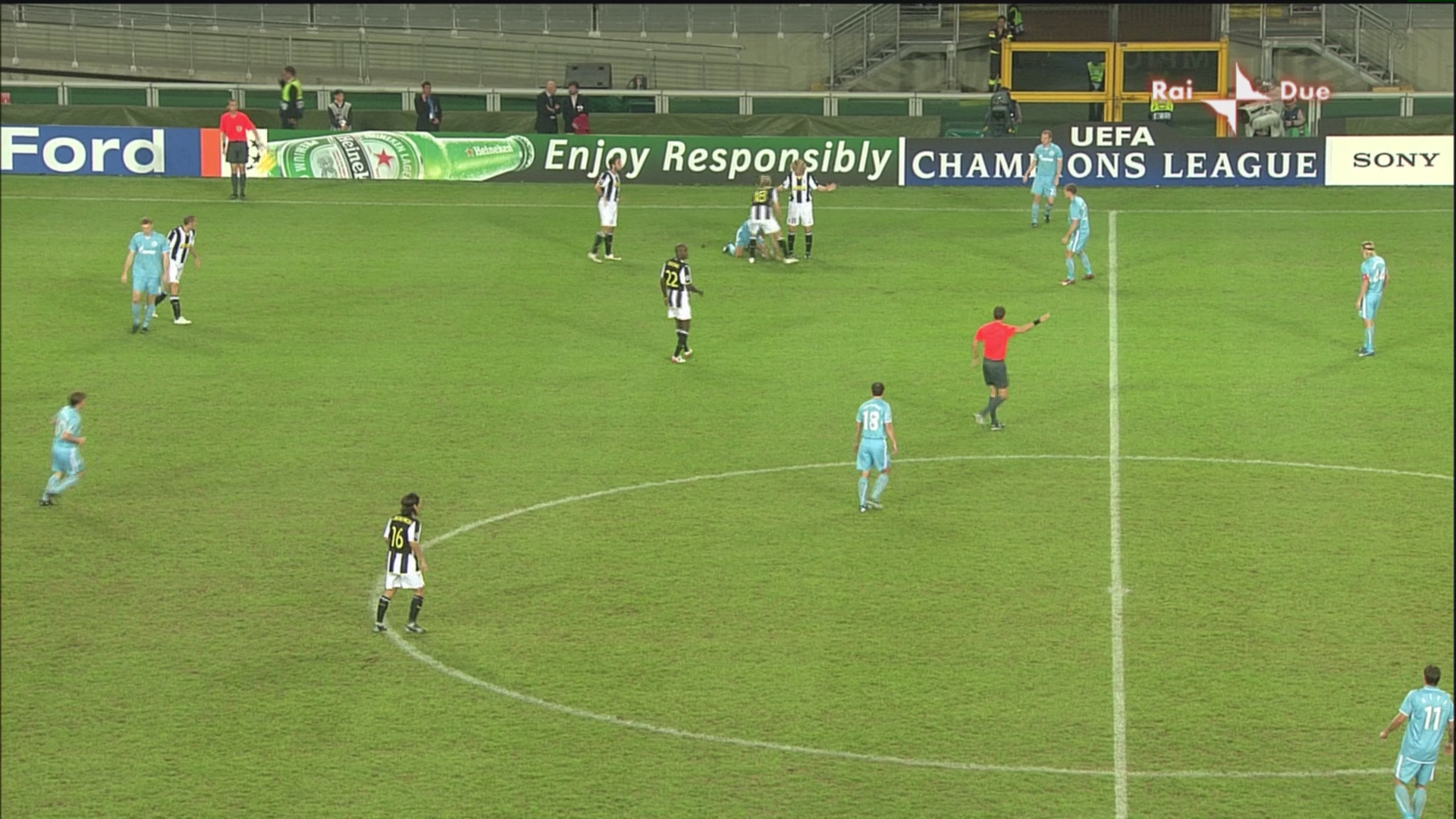 Immagine di RAI HD: immagini di Juventus - Zenit di Champions League