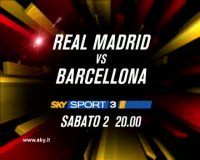 Real Madrid-Barcellona su SKY