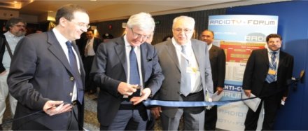 Ministro Romani ha inaugurato stamani il Forum RadioTv di Aeranti Corallo