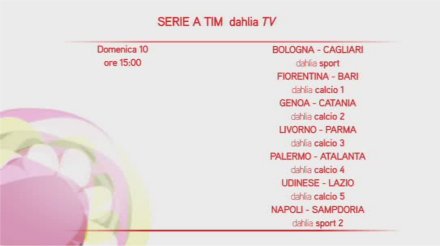 Dahlia Calcio Serie A - in anteprima i telecronisti della 19a giornata Dahlia Calcio Serie A - in anteprima i telecronisti della 19a giornata