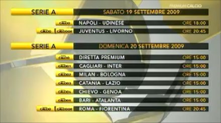 Mediaset Premium Serie A - in anteprima i telecronisti della 4a giornata Mediaset Premium Serie A - in anteprima i telecronisti della 4a giornata