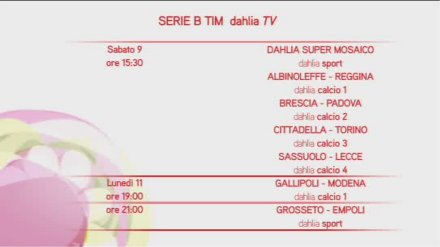 Dahlia Serie B - in anteprima i telecronisti della 21a giornata e Supermosaico Dahlia Serie B - in anteprima i telecronisti della 21a giornata e Supermosaico