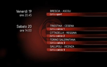 Dahlia Serie B - in anteprima i telecronisti della 26a giornata e Supermosaico Dahlia Serie B - in anteprima i telecronisti della 26a giornata e Supermosaico