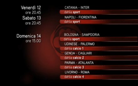 Dahlia Calcio Serie A - in anteprima i telecronisti della 28a giornata Dahlia Calcio Serie A - in anteprima i telecronisti della 28a giornata