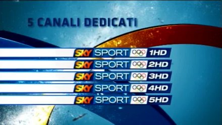Olimpiadi di Vancouver su SKY: 450 ore in diretta su 5 canali HD dedicati