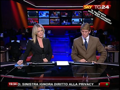 Immagine nel testo correlata a: Intercettazioni, Carelli (SkyTg24): ''Ricorreremo alla corte dei diritti umani''