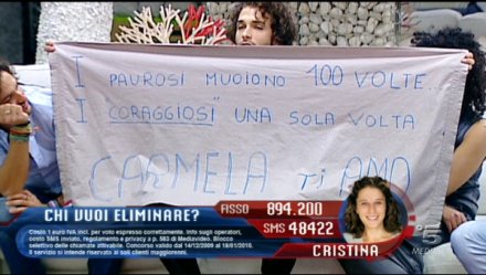 Diario GF10 #12 - George eliminato, emozionante il saluto con CarmelaDiario GF10 #12 - George eliminato, emozionante il saluto con Carmela