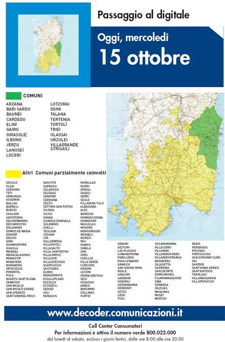 Immagine di Switch Off in Sardegna, Romani: ''Parte la rivoluzione della nuova tv digitale'' - Scopri su Digitale Terrestre