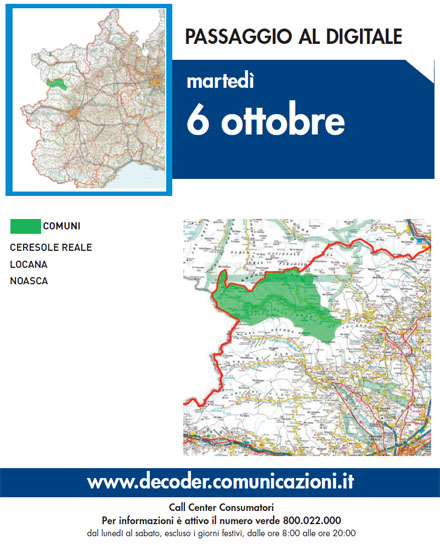 Immagine di Switch Off in Piemonte, il digitale nella Valle dell'Orco prima del gran finale - Scopri su Digitale Terrestre