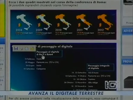 Immagine di Anche il Tg1 legge Digital-Sat: ecco le immagini che lo dimostrano