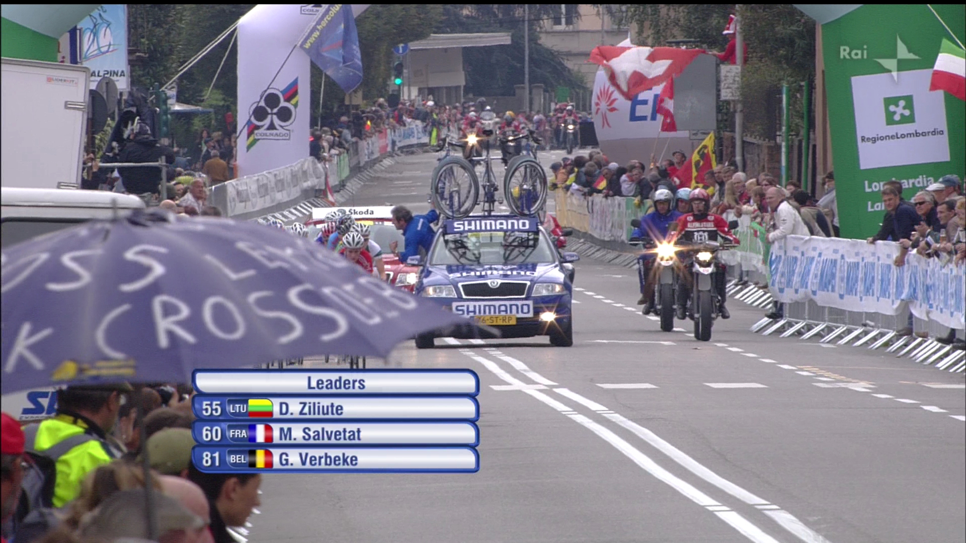 Immagine di Rai HD: immagini in alta definizione dei Mondiali di Ciclismo