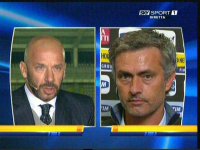 Vialli e Mourinho a SKY Sport nel post di Juventus Inter