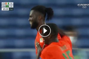 Video Olimpiadi Tokyo 2020 Discovery+ | Calcio, Kessie trascina la Costa d'Avorio