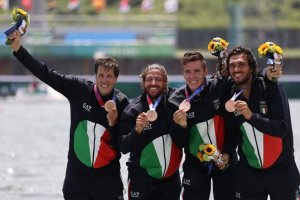 Video Olimpiadi Tokyo 2020 Discovery+ | Canottaggio 4 senza BRONZO
