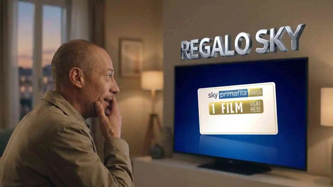 Sky Primafila Pass: Un Film al Mese Gratis per Tutto il 2026