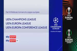 Le coppe preziose (Champions, Europa e Conference) stanno tornando a Sky Sport!