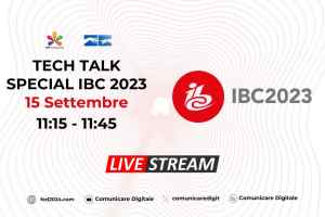 Foto -  LIVE 🔴  Tech Talk LIVE #IBC2023 | Forum Europeo Lucca 