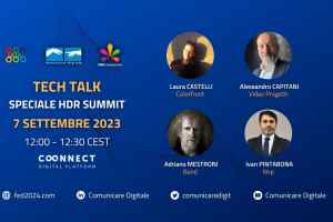 Foto -  LIVE 🔴  Tech Talk Speciale HDR Summit 2023 | Colorfront, VideoProgetti, Band, NVP