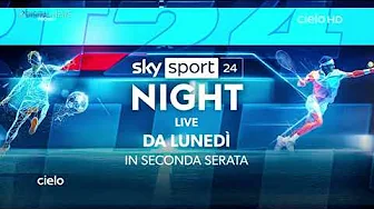 Anteprima video: 🏆 SKY SPORT 24 NIGHT su Cielo: ogni sera dal 15 settembre! ⚽