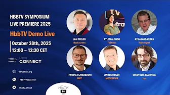 hbbtv symposium 2025 istanbul live premiere connected tv industry diretta da Digital-news.it hbbtv symposium 2025 istanbul live premiere connected tv industry diretta
