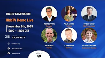 hbbtv symposium istanbul 2025 live preview event diretta da Digital-news.it hbbtv symposium istanbul 2025 live preview event diretta