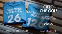 Il Promo di Cielo che Gol, dal 28 Ottobre con Simona Ventura e Alessandro Bonan