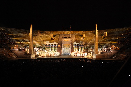Immagine di L'Aida dall'Arena di Verona per la prima volta in 3D su Sky in diretta il prossimo 23 giugno - Scopri su Sky Italia