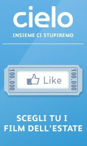 Immagine nel testo correlata a: Cielo: su Facebook l'iniziativa ''I film dei 100.000'' per scegliere i film dell'estate
