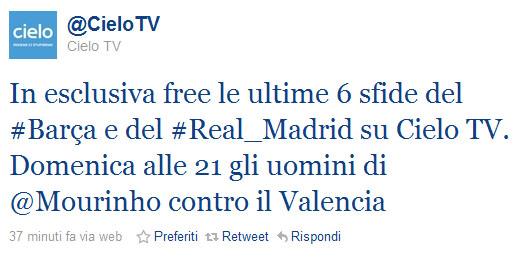 Immagine di La Liga Spagnola arriva su Cielo: da domenica ogni settimana il top match - Scopri su Sport