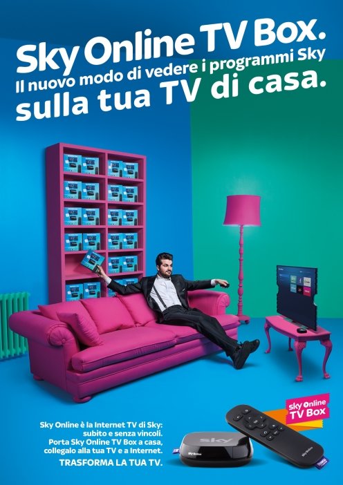 Sky OnLine Tv Box, Frank Matano testimonial ''interattivo'' nella nuova campagna social e web  