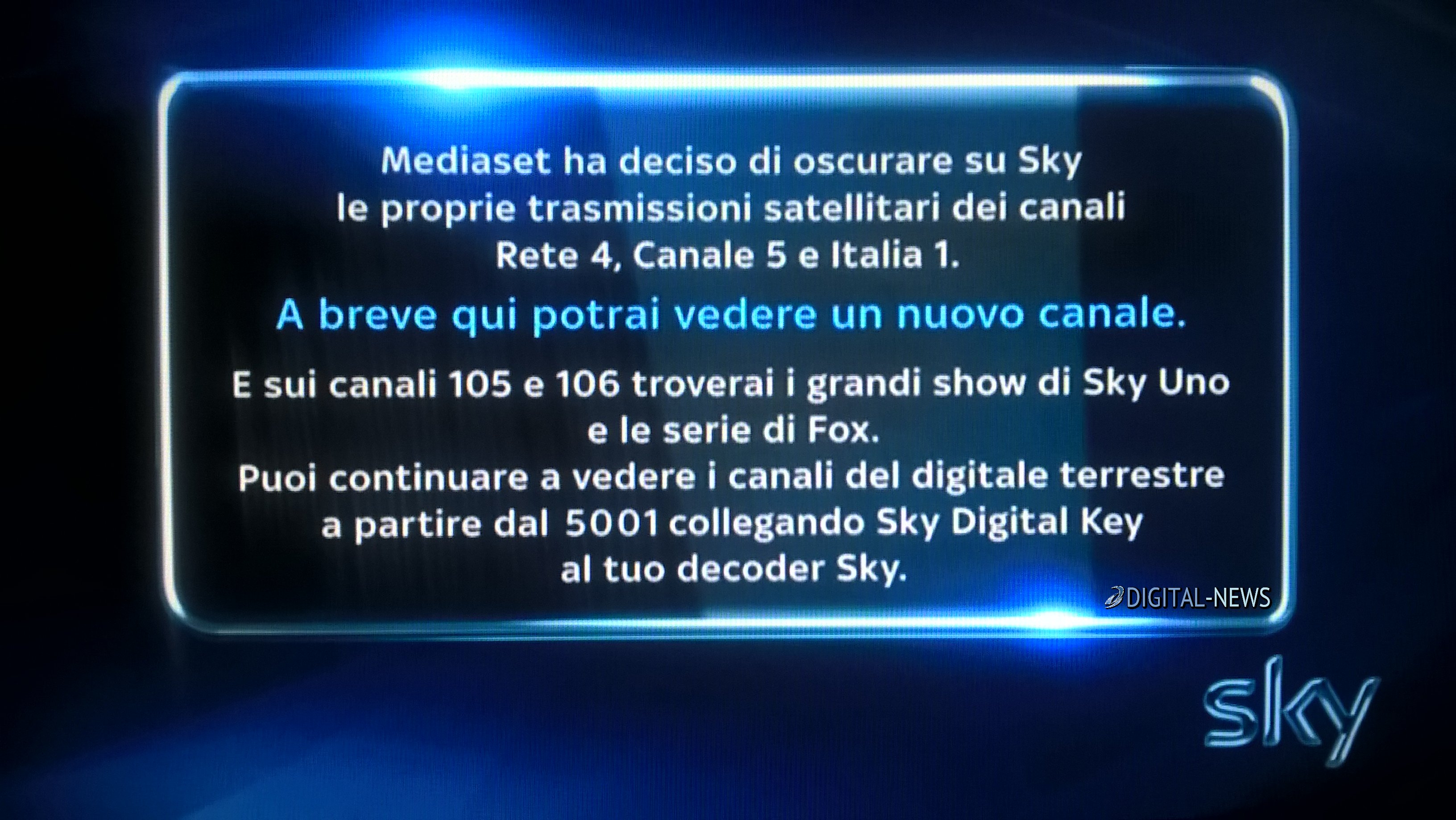 Mediaset cita Sky per danni: "Paghi per aver trasmesso i nostri canali" (Repubblica)