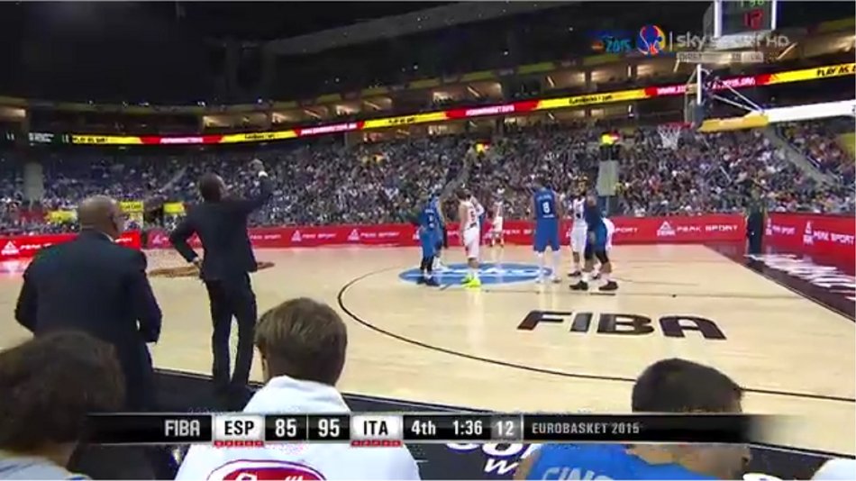 Immagine di Nuovo boom per l&#039;ItalBasket, ieri 400 mila spettatori per la diretta su Sky Sport 3 HD