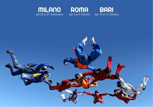 Sky&Fastweb con #Quisivola regalano ai milanesi l'emozione della fly experience