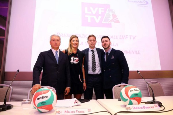 LVF TV, nasce la web tv del volley rosa di Serie A con la A1 in diretta streaming