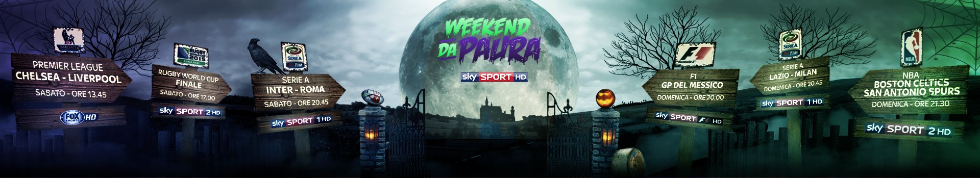 #SuperWEdaPaura, su Sky sei appuntamenti da non perdere con i mostri sacri dello sport