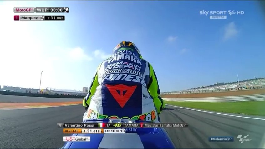 Solo su Sky una "VALE cam" per seguire la gara di Rossi in sella alla sua moto