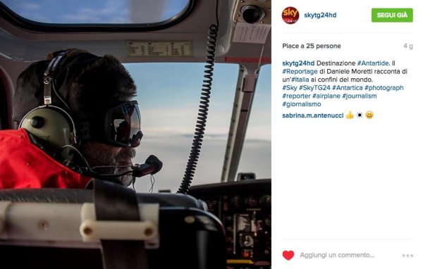 SkyTG24 HD arriva su Instagram, grazie alle foto l'informazione con tutte le notizie