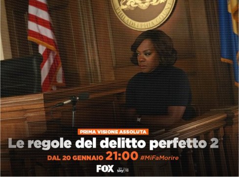 La seconda stagione de Le Regole del Delitto Perfetto su Fox HD (Sky canale 112)